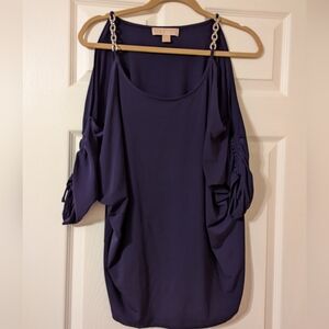 Michael Kors Cold Shoulder Top